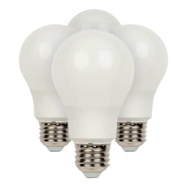 15.5 watt 120 volt A19 Medium Screw Base 3000K Natural White Non-Dimmable LED (4-Pack)