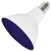 Satco 11.5 watt 120 volt PAR38 Medium Screw Base Blue Non-Dimmable LED
