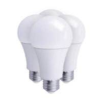 Satco 9.5 watt 120 volt A19 Medium Screw Base 3000K Natural White Non-Dimmable LED (4 pack)