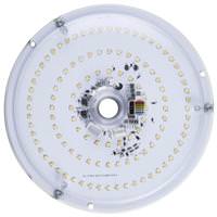 Satco 21 watt 120 volt CCT Selectable ColorQuick Clear Circular Aluminum LED