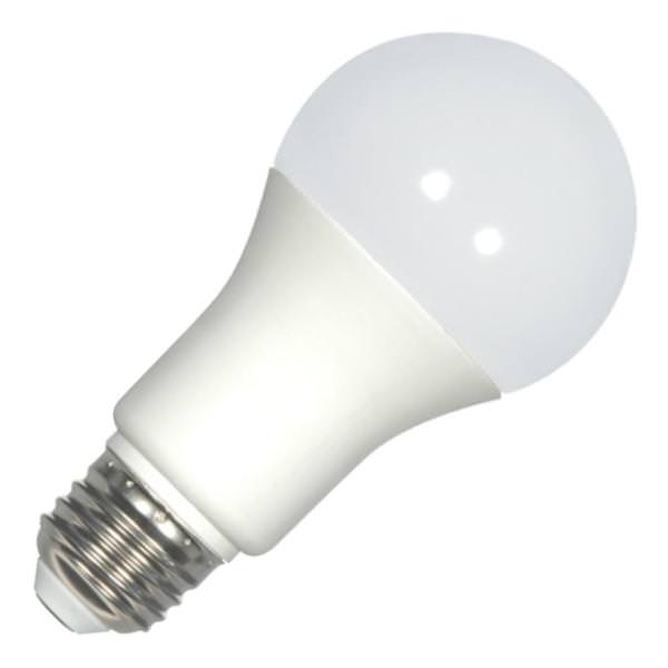 9.8 watt 120 volt A19 Medium Screw Base 5000K Daylight Dimmable LED