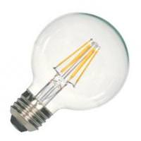 Satco 5.5 watt 120 volt G25 Medium Screw Base 2700K Warm White Dimmable LED