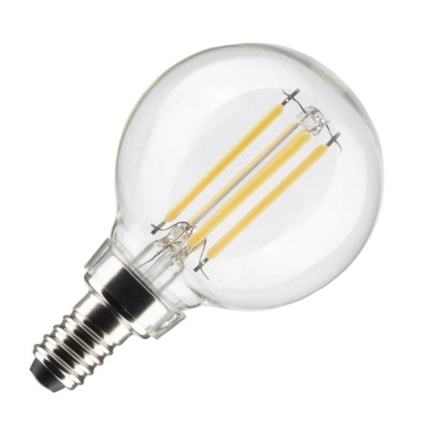 5.5 watt 120 volt G16.5 Candelabra Screw Base 2700K Warm White Dimmable LED