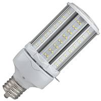 Satco 45 watt 100/277 volt Exclusionary Mogul Screw Base 4000K Cool White Non-Dimmable LED