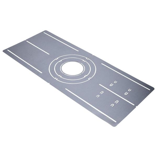 Universal New Construction Recessed Flat Downlight Mounting Plate