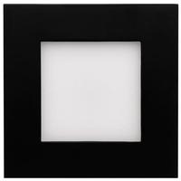 Satco 4" 10 watt 120 volt CCT Selectable Black Square Dimmable LED