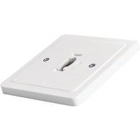 Satco Monopoint Adapter White Finish