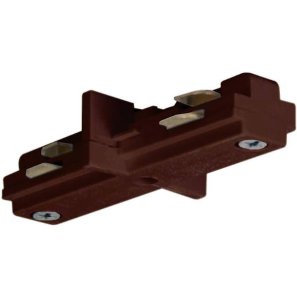 Mini Straight Connector Brown Finish