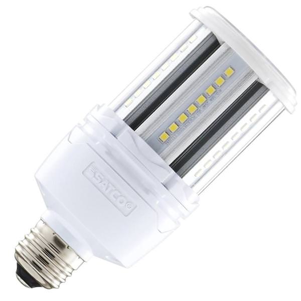 18 watt 100/277 volt Medium Screw Base 5000K Daylight Non-Dimmable LED