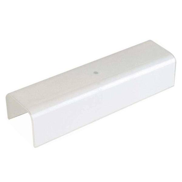 7" White "U" Channel Glass