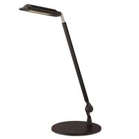 Satco 8.4 watt 120 volt Black 4000K LED Desk Lamp