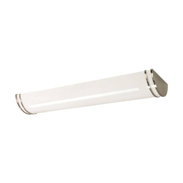 52 watt 120 volt 50" CCT Selectable Brushed Nickel Acrylic Shade LED Ceiling Light Fixture