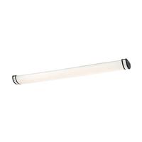 Satco 52 watt 120 volt 49" CCT Selectable Black LED Ceiling Light Fixture
