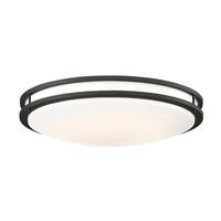 Satco  24" 39 watt 120 volt CCT Selectable Black Ceiling Light Fixture