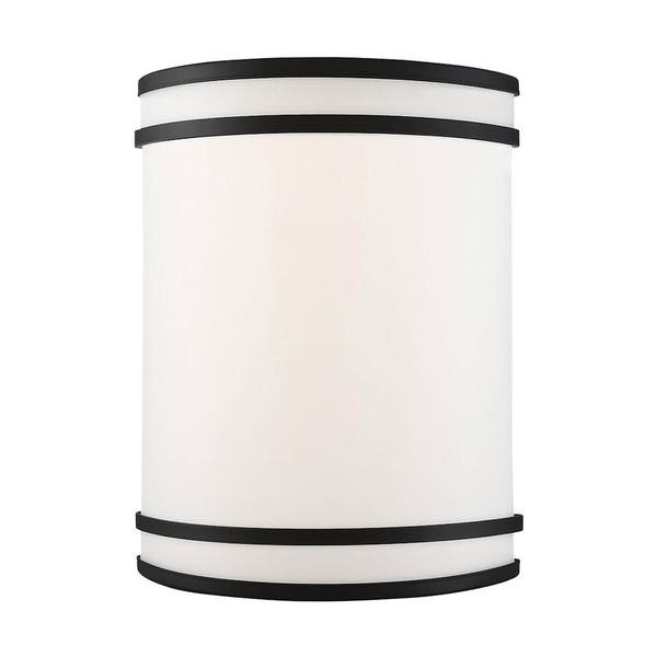 10 watt 120 volt CCT Selectable Black Wall Sconce Light Fixture