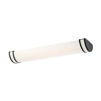 Satco 52 watt 120 volt 50" CCT Selectable Black LED Light Fixture