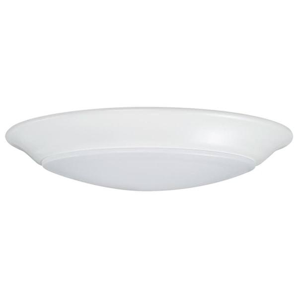 7" 15 watt 120 volt 3000K White Dimmable LED Flush Mount