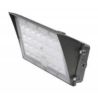 Satco 40 watt 120/277 volt CCT Selectable Bronze LED Wall Pack