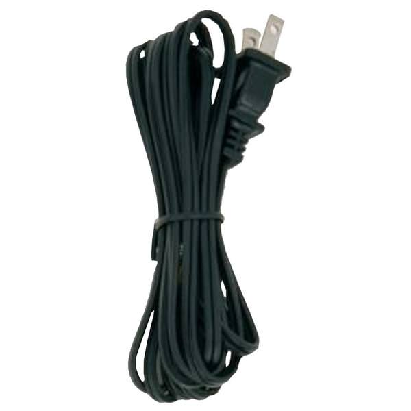 8 Foot Cord With Plug Black Finish