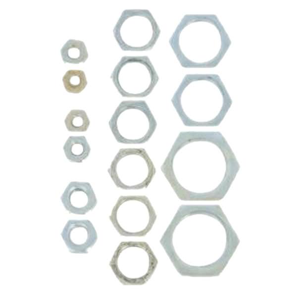 16 Assorted Steel Locknuts