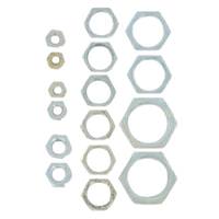 Satco 16 Assorted Steel Locknuts