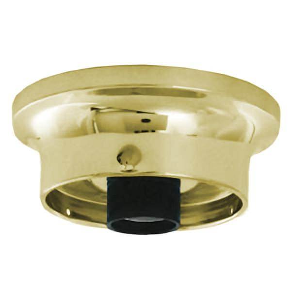 Wired Holder Brass Finish 3-1/4"