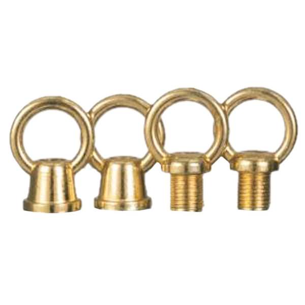 Male and Female Brass Loop (4 Pack)