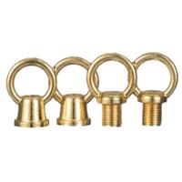 Satco Male and Female Brass Loop (4 Pack)