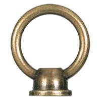Satco 2" Loop Antique Brass Finish