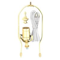 Satco Create-A-Lamp Kit With White Cord