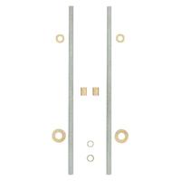 Satco 12" Steel Pipes and Fittings (2 Pack)