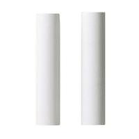 Satco Plastic Candle Covers White Plastic 4" Height (2 Pack)