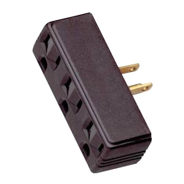 Triple Tap Adapter Brown Finish