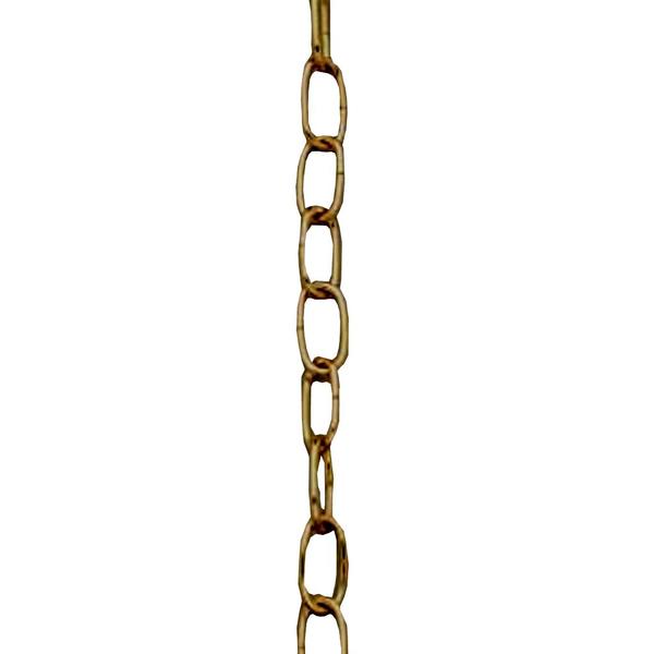 3' 8 Gauge Chain Antique Brass Finish