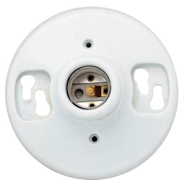 Keyless Porcelain Medium Lamp Holder