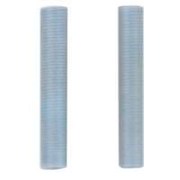 Satco 3" 1/8 IPS Running Thread Steel Nipples (2 Pack)