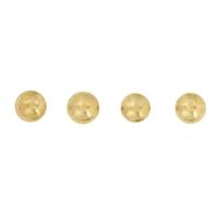 Satco 8/32 Brass Knobs (4 Pack)