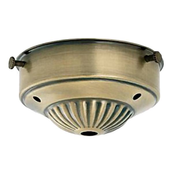 Ball Holder Antique Brass Finish 3-1/4"