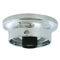 Satco 3-1/4" Wired Holder Chrome Finish