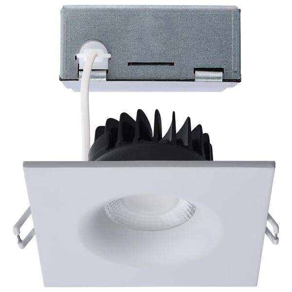 5"-6" 10 watt 120 volt CCT Selectable Square White Remote Driver Dimmable LED