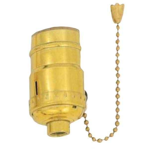 3-Way Brite Gilt Standard Socket