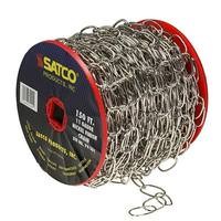 Satco 150' Nickel Fixture Chain Reel