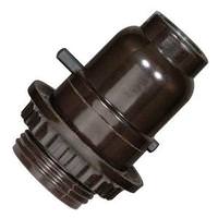 Satco 1/8 IPS Cap Medium Base Push-Thru Socket