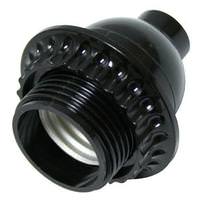 Satco Short Keyless Medium Base Phenolic Socket
