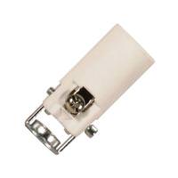Satco 1/8 IP Porcelain Candelabra Socket with Paper Liner 