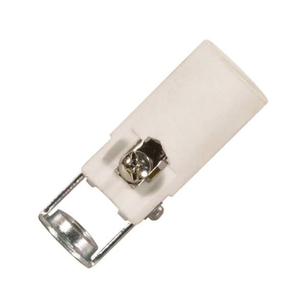 1/8 IP Porcelain Candelabra Sockets with Paper Liner 