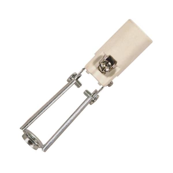 1/8 IP Porcelain Candelabra Sockets with Paper Liner 