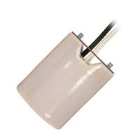 Satco Porcelain Keyless Socket with 2 Wireways, Lug Leads and Mounting Screws