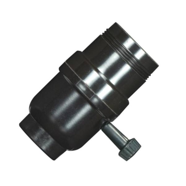 1/8 IPS Cap 3 Way Turn Knob Socket with Bushing Less Set Screw