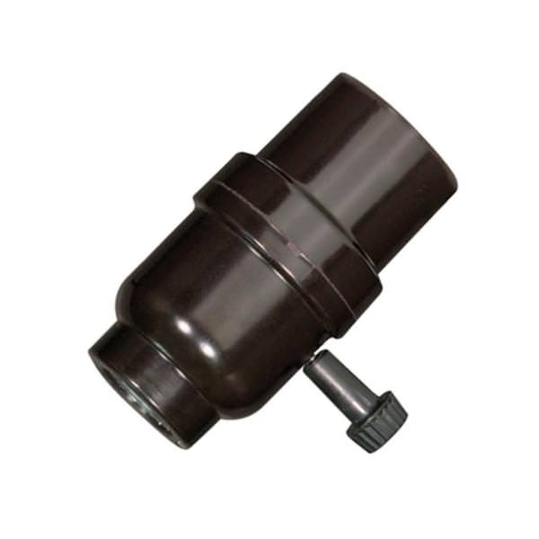 1/8 IPS Cap 3 Way Turn Knob Socket with Bushing Less Set Screw